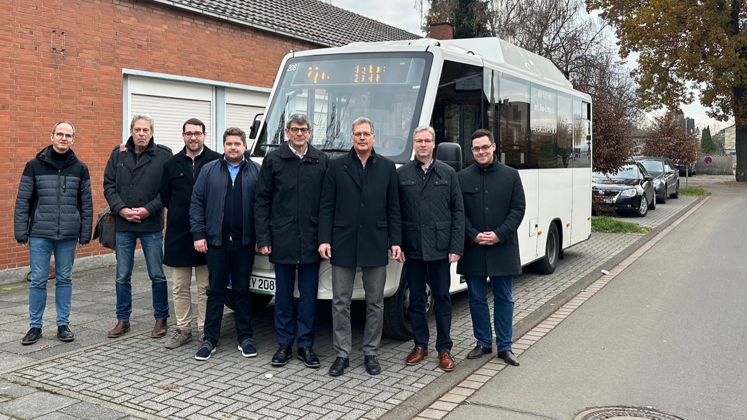 Vorstellung des neuen Buskonzepts.